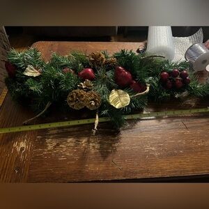 Festive Pine and Berry Holiday Decor